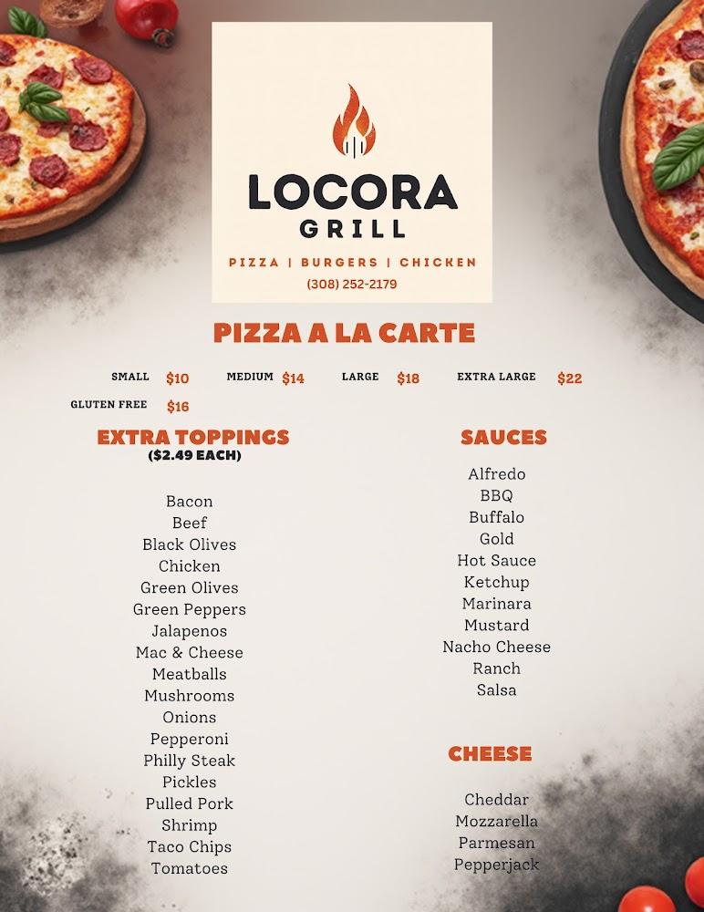 LOCORA GRILL Menu image 2