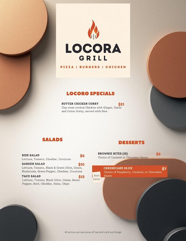 LOCORA GRILL Menu image 4